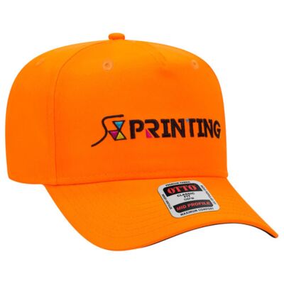 Adult 5 Panel Low Crown Baseball Cap Thumbnail