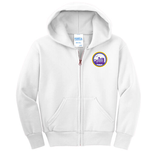 FC - Youth Core Fleece Full Zip Hooded Sweatshirt Thumbnail