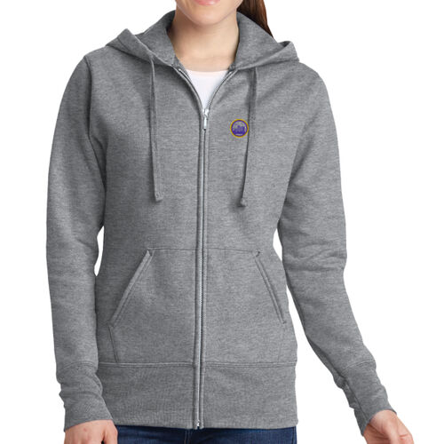 LC - Women's Core Fleece Full Zip Hooded Sweatshirt Thumbnail