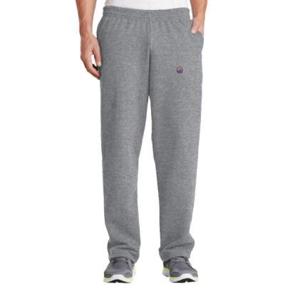 LL - Fleece Open-Bottom Sweatpant with Pockets Thumbnail