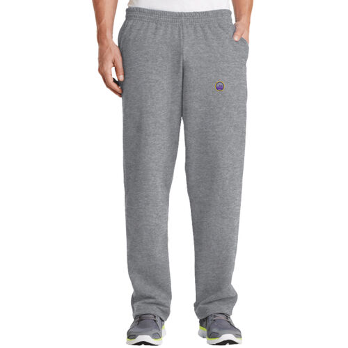 LL - Fleece Open-Bottom Sweatpant with Pockets Thumbnail